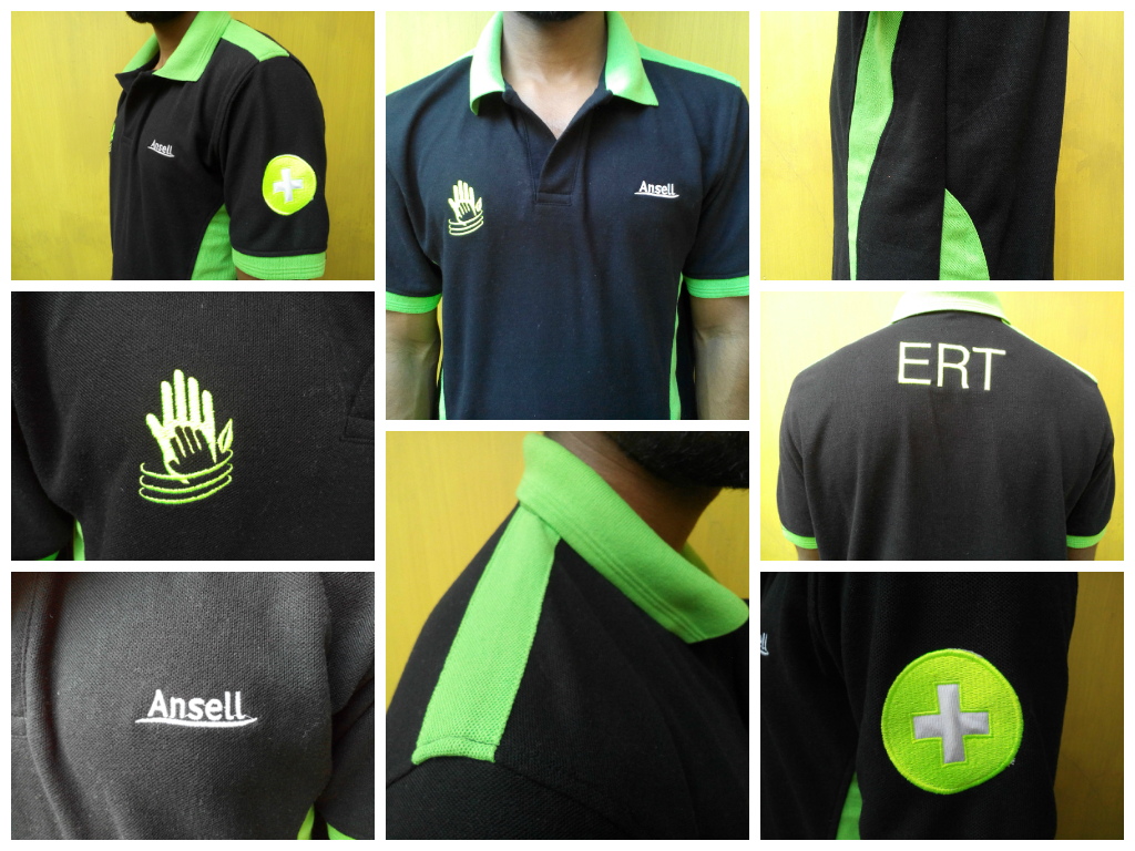 Custom T shirts for factory staff - Sri lanka