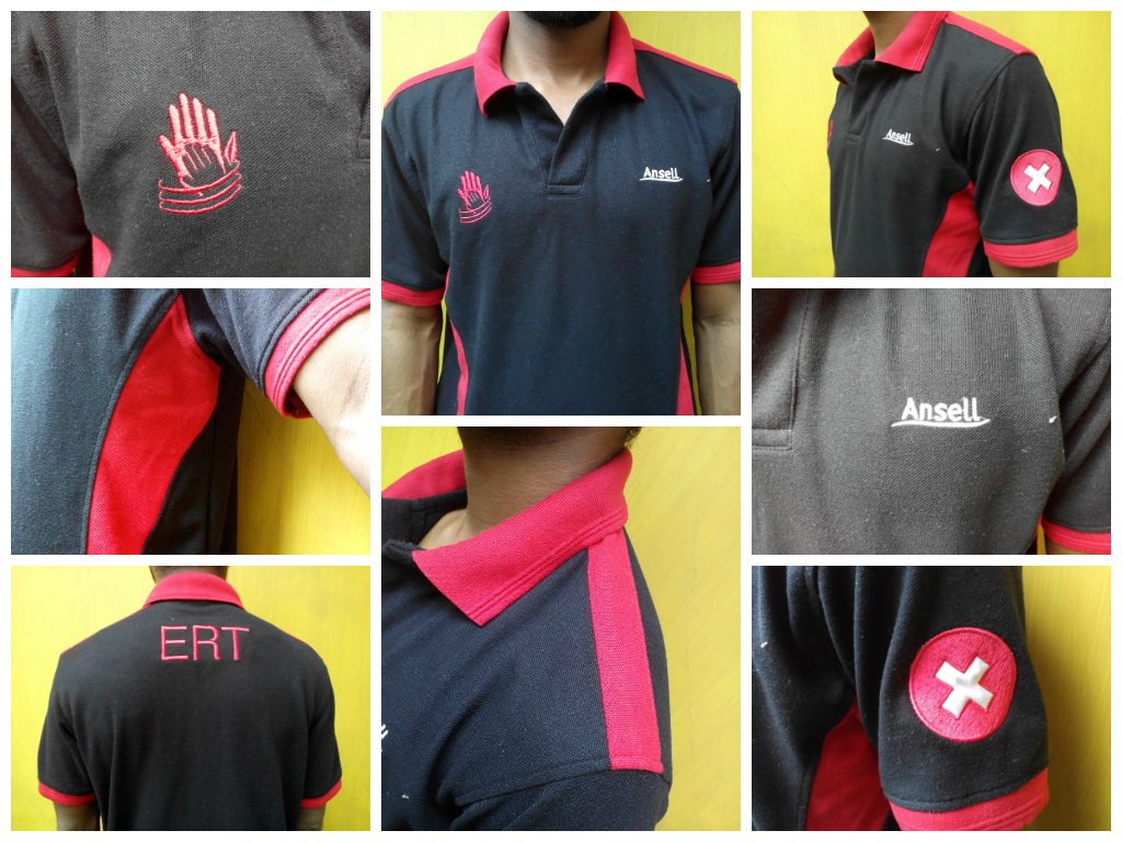 "Custom T shirts for factory staff - Sri lanka
