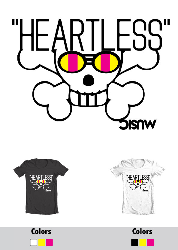 Flat Color Design for Screen Printing T shirts